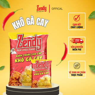 Bánh tráng trộn mix khô gà cao cấp vị gà thơm ngon cay cay