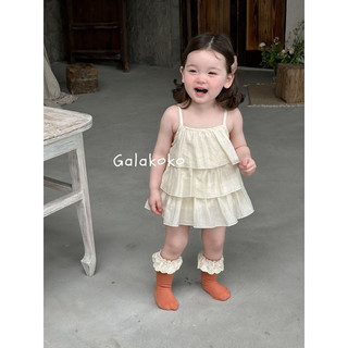 Váy hai dây 3 tầng xinh xắn dành cho bé gái