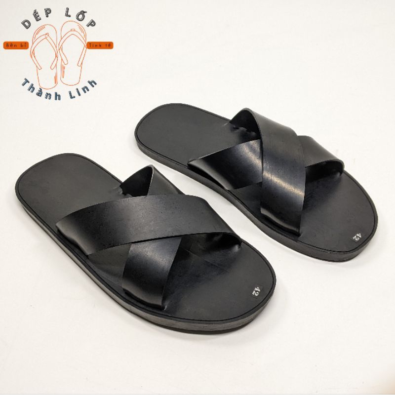 Dép chữ X, dép quai chéo nam làm từ lốp xe siêu bền