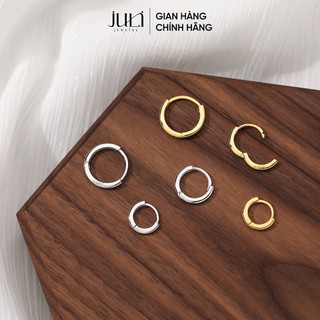 Bông tai cao cấp dành cho Nữ thiết kế mang phong cách Châu Âu sang trọng, Bạc Ý cao cấp| KT1014 JULI