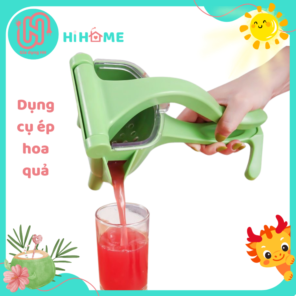 Dụng Cụ Ép Hoa Quả Bằng Tay, Ép Hoa Quả Cầm Tay, Máy Ép Trái Cây Cầm Tay– Bảo Hành 3 Tháng