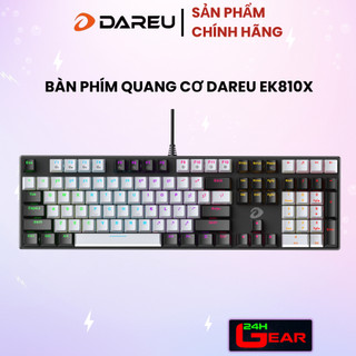  Bàn phím cơ Gaming DAREU EK810x  MULTI-LED Blue  Brown  Red D switch  