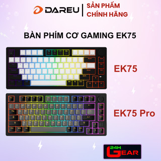 Bàn phím cơ Dareu EK75 Pro (2 sides RGB strip, DareU DREAM sw, Type-C)