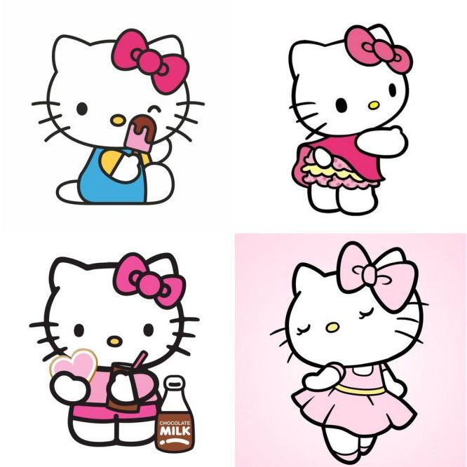 Hình ủi nhiệt HELLO KITTY , Y2K (Nhiều mẫu & Đủ kích thước HK3)