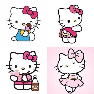 Hình ủi nhiệt hello kitty , y2k