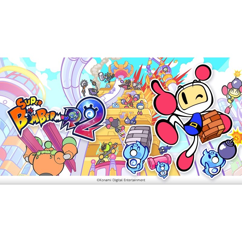 Game Nintendo Switch : Super Bomberman 2 Hệ US