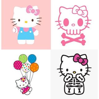 Hình ủi nhiệt hello kitty , y2k