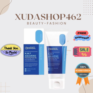 (11/2024)Sữa Rửa Mặt Cấp Nước Cho Da MEDIHEAL N.M.F AQUARING CLEANSING FOAM EX 100ml