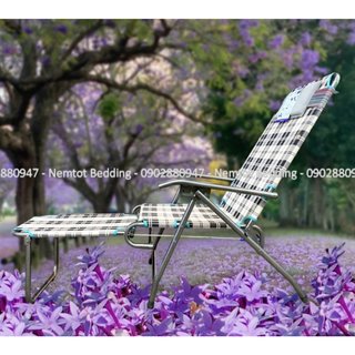 💥CHÍNH HÃNG💥 Ghế Xếp Vải Lưới Textilene Nhập Khẩu Cao Cấp Chính Hãng Duy Phương, Ghế Xếp Thư Giãn Sắt Sơn Tĩnh Điện_HCM
