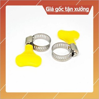 Cổ dê, đai siết ống inox có tay vặn - đủ size - dùng để siết ống tiện lợi dễ sử dụng chắc chắn siêu bền