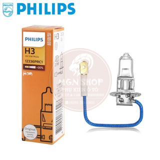 Đèn [philips halogen] [3200k] [h3 12v 55w] [01 bóng/bộ]