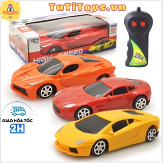 Đồ chơi Xe Ô tô Siêu Xe Cảnh Sát Điều Khiển Từ Xa 2 chiều Tiến Lùi, oto điều khiển tư xa Thế Hệ Mới