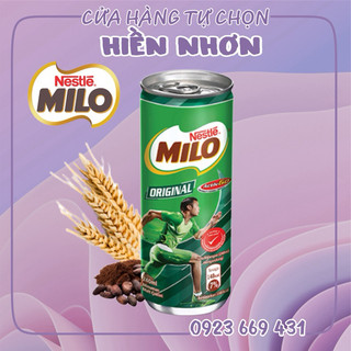 Sữa lúa mạch Milo Active Go lon 240ml