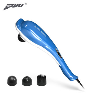 Máy massage cầm tay cá heo 3 đầu, 2 chế độ mát xa toàn thân, chất liệu cao cấp, độ bền cao - Puli PL-606B