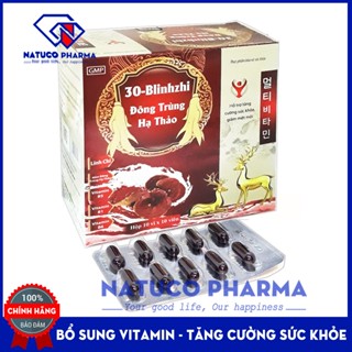 Viên uống tăng cường sức khỏe Multivitamin 30B Linhzi Omega - Giúp tăng cường sức khỏe hiệu quả - Hôp 100 viên chuẩn GMP