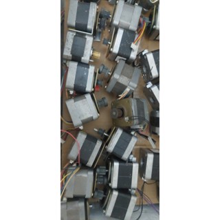 Motor bước/ Motor step các kích cỡ chế tạo máy in 3D, máy khắc CNC, máy ảnh, robot... (bóc máy)