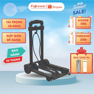 Xe đẩy hàng gấp gọn đi chợ, Xe kéo hàng đi chợ gấp gọn mini siêu thị đa năng - nhập khẩu chính hãng