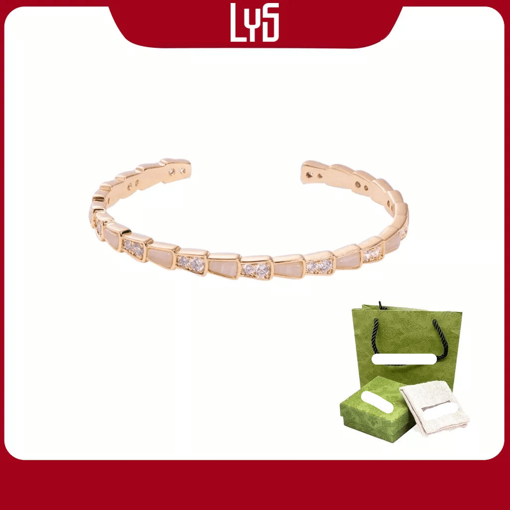 Vòng tay nữ Lys Serpenti Viper Rose Gold -Vòng tay nữ cao cấp Full box, túi xách