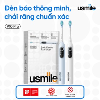 Bàn chải điện sóng âm thông minh usmile P10 Pro - Bảo hành 12 tháng