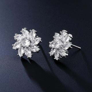 Bông tai bạc 925 lys | anhs accessories