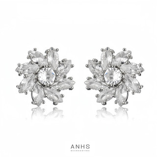 Bông tai bạc 925 LYS | ANHS Accessories