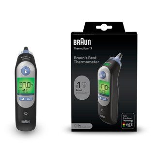Nhiệt Kế Điện Tử Đo Tai Braun ThermoScan® 7+ Connect Digital, Braun IRT6575