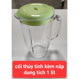 Cối sinh tố máy xay sunhouse SHD5115 SHD5112 dung tích 1 lít đường kính đáy ren 8.3cm