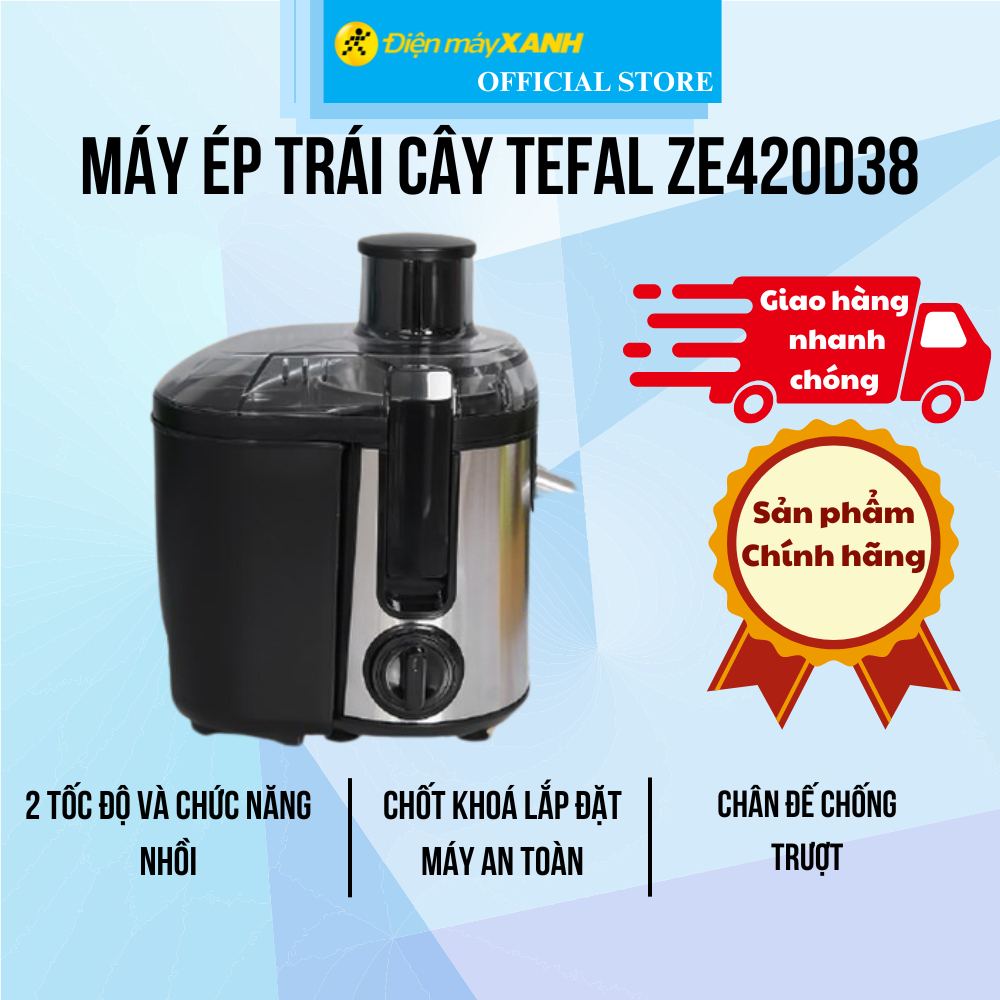 Máy ép trái cây Tefal ZE420D38