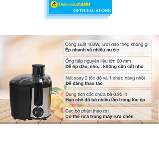 Máy ép trái cây Tefal ZE420D38