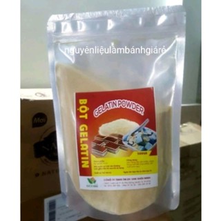 GÓI 500gr BỘT GELATIN THỔ NHĨ KỲ làm kẹo dẻo ,khúc bạch, pudding....