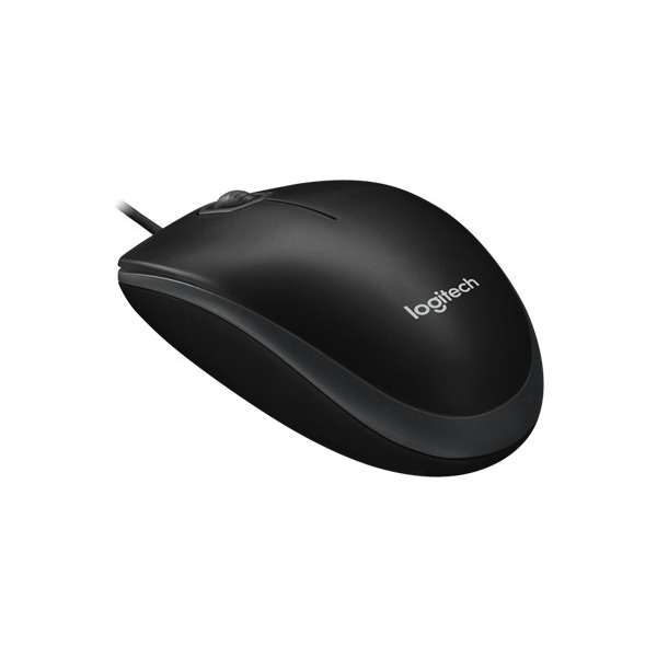 Chuột có dây Logitech B100 Dây dài 1m8 Thiết kế ôm tay Thuận cả 2 tay Chính hãng Bảo hành 36 Tháng | BigBuy360 - bigbuy360.vn