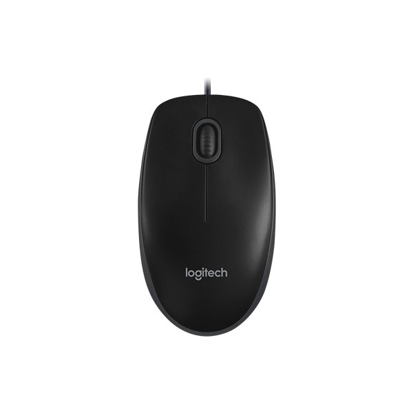 Chuột có dây Logitech B100 Dây dài 1m8 Thiết kế ôm tay Thuận cả 2 tay Chính hãng Bảo hành 36 Tháng | BigBuy360 - bigbuy360.vn