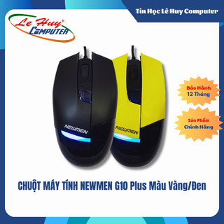 CHUỘT MÁY TÍNH NEWMEN G10 Plus Màu Vàng