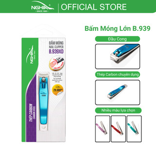Bấm móng tay thép carbon chuyên dụng kềm nghĩa b.939 - lưỡi cong