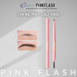 Chì Kẻ Mày PINKFLASH Kèm Chải Mày Chất Mềm Mịn Lâu Trôi 4 Màu PF-E09