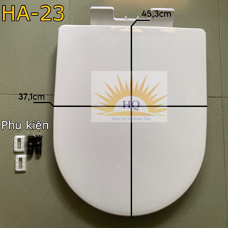 NẮP BỒN CẦU RƠI ÊM THÁO LẮP NHANH PHỤ KIỆN INOX - NẮP BÀN CẦU HA23