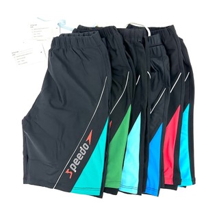 Quần bơi nam lửng speedo vải thun dày co dãn 4 chiều lưng thun có dây rút