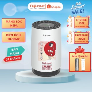 Máy lọc không khí nhập khẩu fujihome ap12, màng lọc hepa cao cấp lọc bụi mịn pm2.5