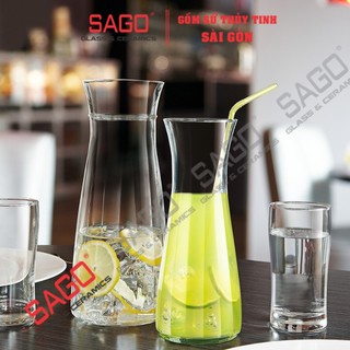 Bình thủy tinh luminarc toumer 500ml | 1000ml, tùy chọn dung tích
