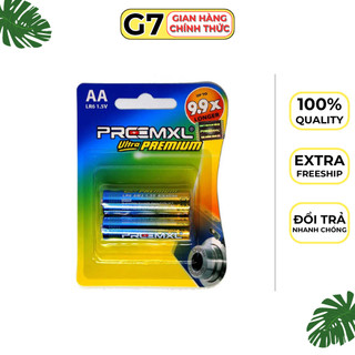 2 viên pin Ultra Premium 1,5V AA/AAA,Pin tiểu PREMXL Chính Hãng