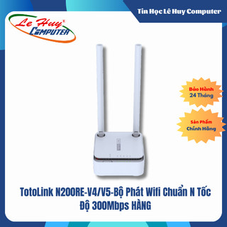 Totolink n200re-v4/5-bộ phát wifi chuẩn n tốc độ 300mbps hàng chính hãng