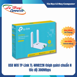 USB Wifi TP-Link TL-WN822N (high gain) chuẩn N tốc độ 300Mbps