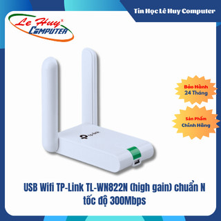 USB Wifi TP-Link TL-WN822N (high gain) chuẩn N tốc độ 300Mbps