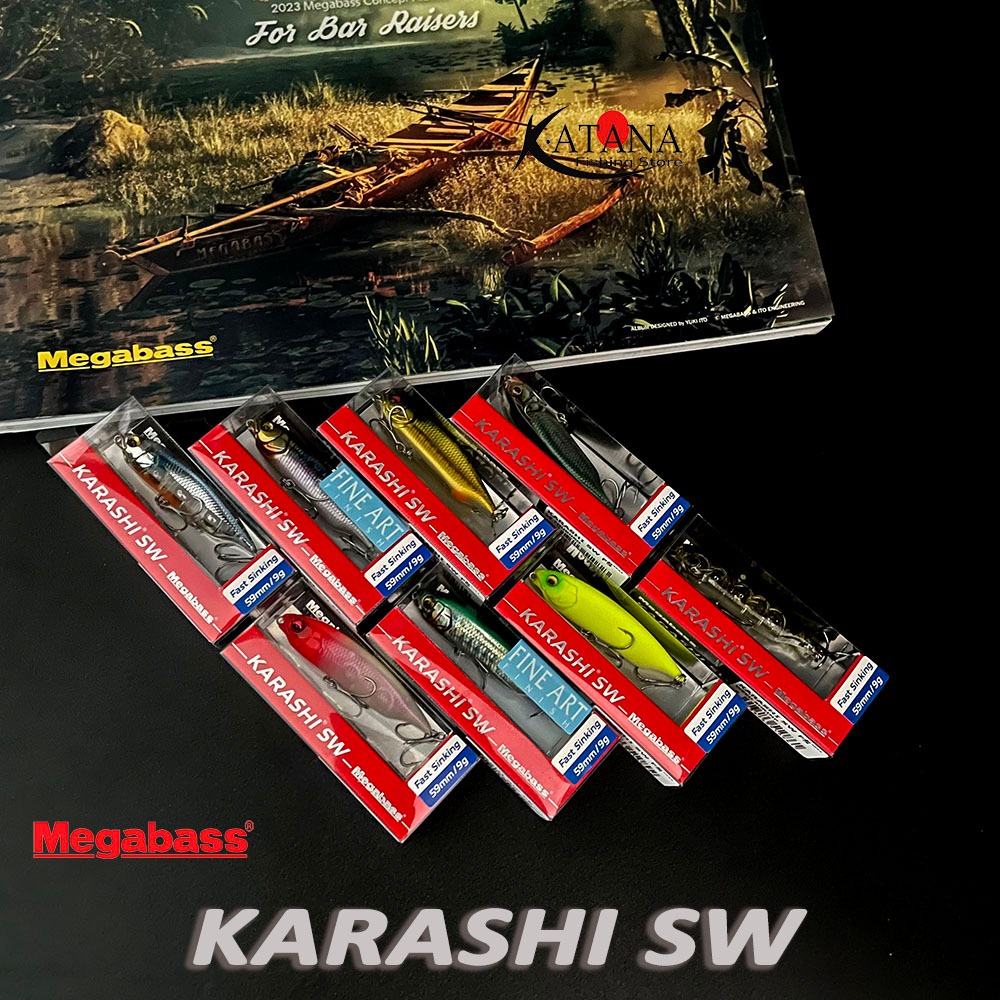 Mồi Câu Lure Megabass Karashi SW