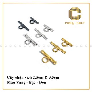 Cây chặn dây xích - khoen nối xích - ring tròn nối xích - phụ kiện làm túi xách