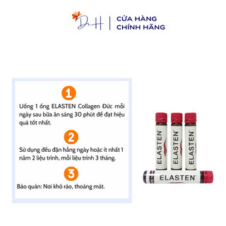 COLLAGEN ELASTEN ĐỨC DẠNG NƯỚC ( 7 - 28 ống)