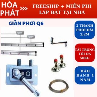 ⏰giàn phơi thông minh chính hãng hòa phát q6. freeship + lắp đặt miễn phí tại nhà