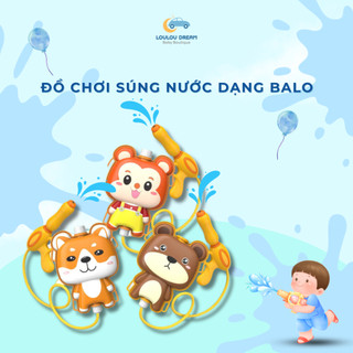 Đồ chơi balo súng bắn nước, balo súng nước cho bé