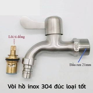 (GIÁ HỦY DIỆT) VÒI HỒ INOX 304 CAO CẤP