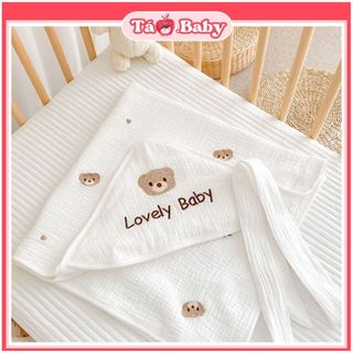 Chăn ủ lông tuyết mềm mịn mũ hình thú ngộ nghĩnh choàng ủ ấm cho bé CHAN04 tao.baby